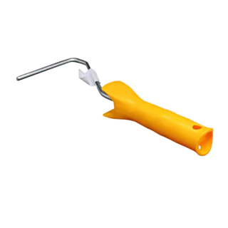 RESTEC 100mm (4) Roller Push-stick Frame [with Push-fit Handle]