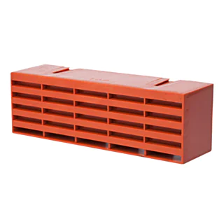 Plastic Airbricks  9 x 3 - Terracotta