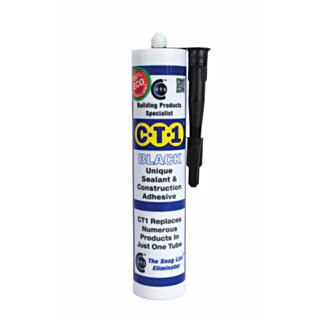 CT1 Building Sealant & Adhesive 290 ml - Black