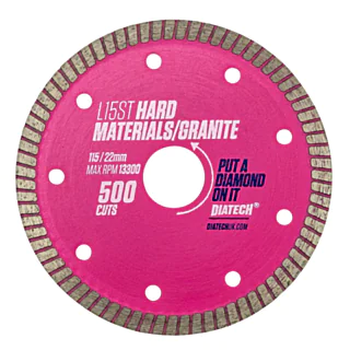 Diatech L15-ST Super Thin Hard Metal Blade 115mm/22mm
