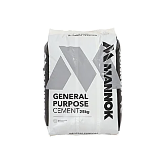 Mannock General Purpose Cement - 25kg (Plastic)