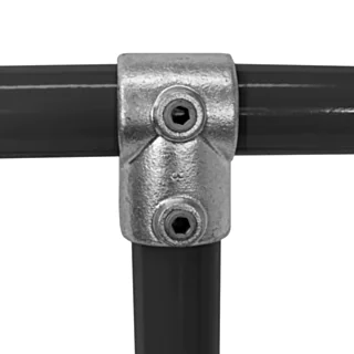 Clamp Fitting 42.4 mm - Short Tee