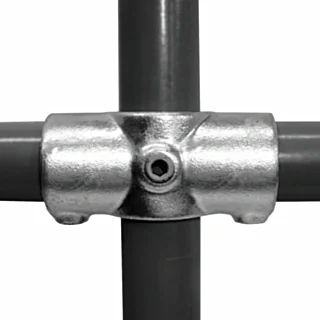 Clamp Fitting 42.4 mm - 2 Socket Cross