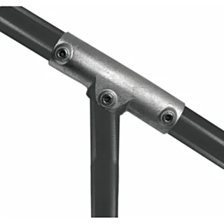 Clamp Fitting 42.4 mm - Long Slope Tee (0-60°)