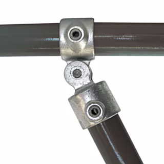 Clamp Fitting 42.4 mm - Single Swivel
