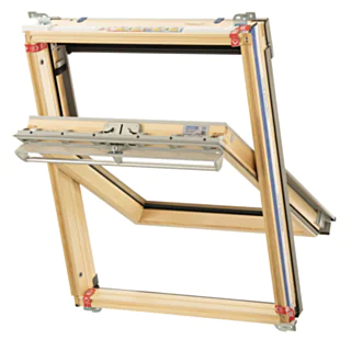 Keylite Hi-Therm Centre Pivot Roof Window - 550 mm x 1180 mm