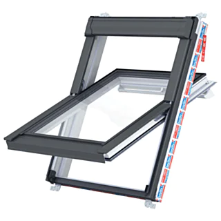Polar Hi-Therm Centre Pivot PVC Roof Window 780 mm x 1400 mm