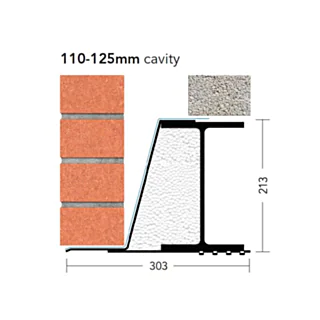 Keystone Steel Lintel X/K-110