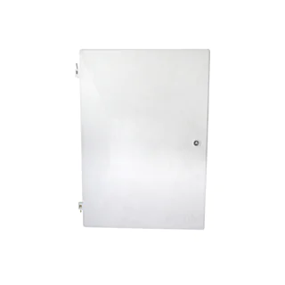 White Meter Box Door - Electric