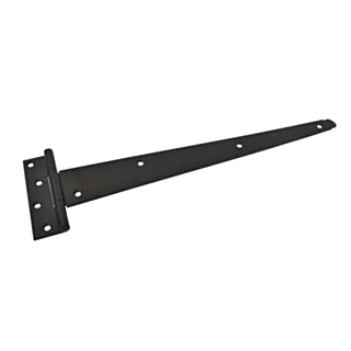 Black Medium Tee Hinge - 350 mm