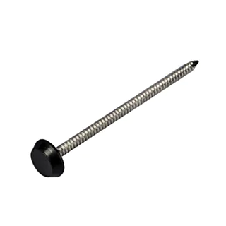 Poly Top Nails 40 mm x 2 mm - Black ash