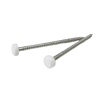 Poly Top Nails 50 mm x 3.35 mm - White