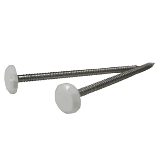 Poly Top Nails 65 mm x 3.35 mm - White