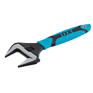 OX Pro Adjustable Wrench with Extra Wide Jaw - 10