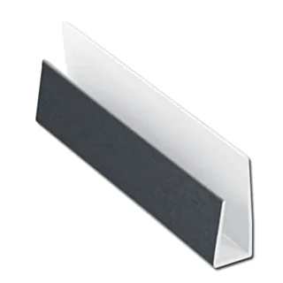 Hollow Soffit Starter Trim - Anthracite Grey