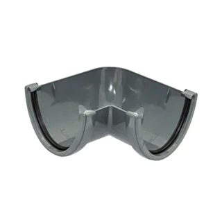 High Capacity Gutter Angle 90° - Anthracite grey