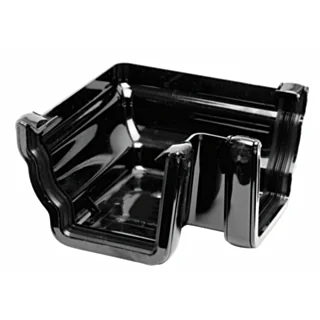 Niagara Ogee External Gutter Angle 90° - Black