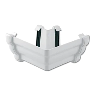 Niagara Ogee External Gutter Angle 90Â° - White