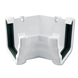 Niagara Ogee Internal Gutter Angle 135° - White