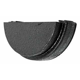 Cast Iron Style Half Round External Gutter Stopend