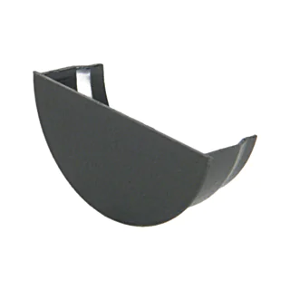 Cast Iron Style Half Round Internal Gutter Stopend