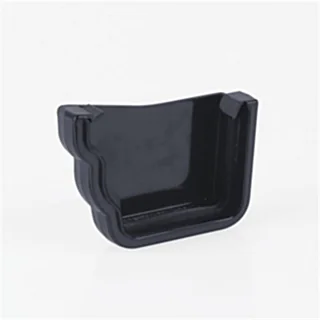 Cast Iron Style Ogee External Gutter Stopend - LH