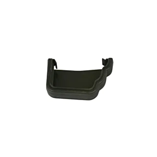 Cast Iron Style Ogee External Gutter Stopend - RH