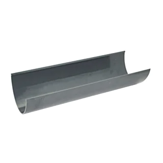 High Capacity Gutter 115 mm x 75 mm x 4 m - Anthracite Grey