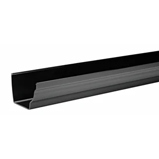 Niagara Ogee Gutter 110 mm x 80 mm x 4 m - Black