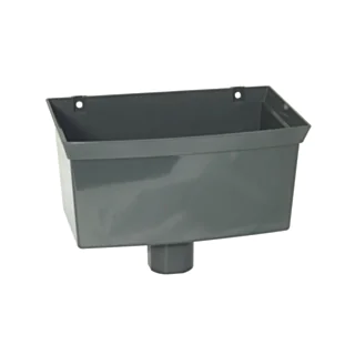 Square or Round Universal Hopper - Anthracite Grey