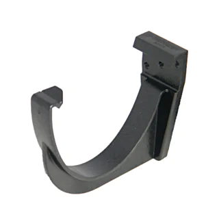 Cast Iron Style High Capacity Fascia Bracket - Black