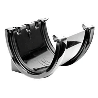 High Capacity Gutter Union Bracket - Black