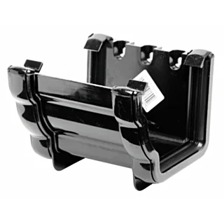 Niagara Ogee Gutter Union Bracket - Black