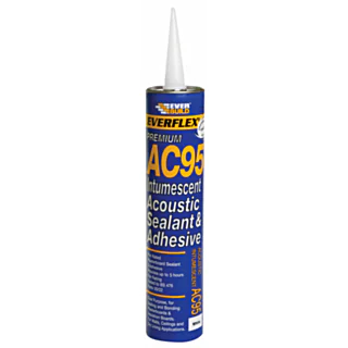 Intumescent Acoustic Sealant & Adhesive White - 900 ml