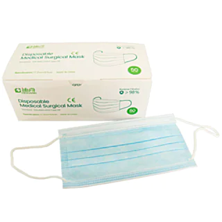 3-Ply Type IIR Mask - 50 Pack