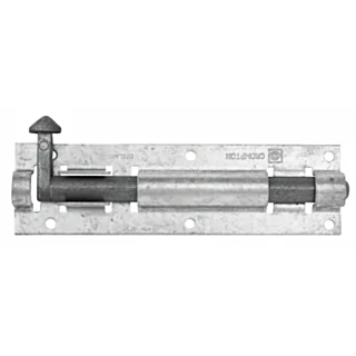 Straight Tower Bolt 203 mm - Zinc