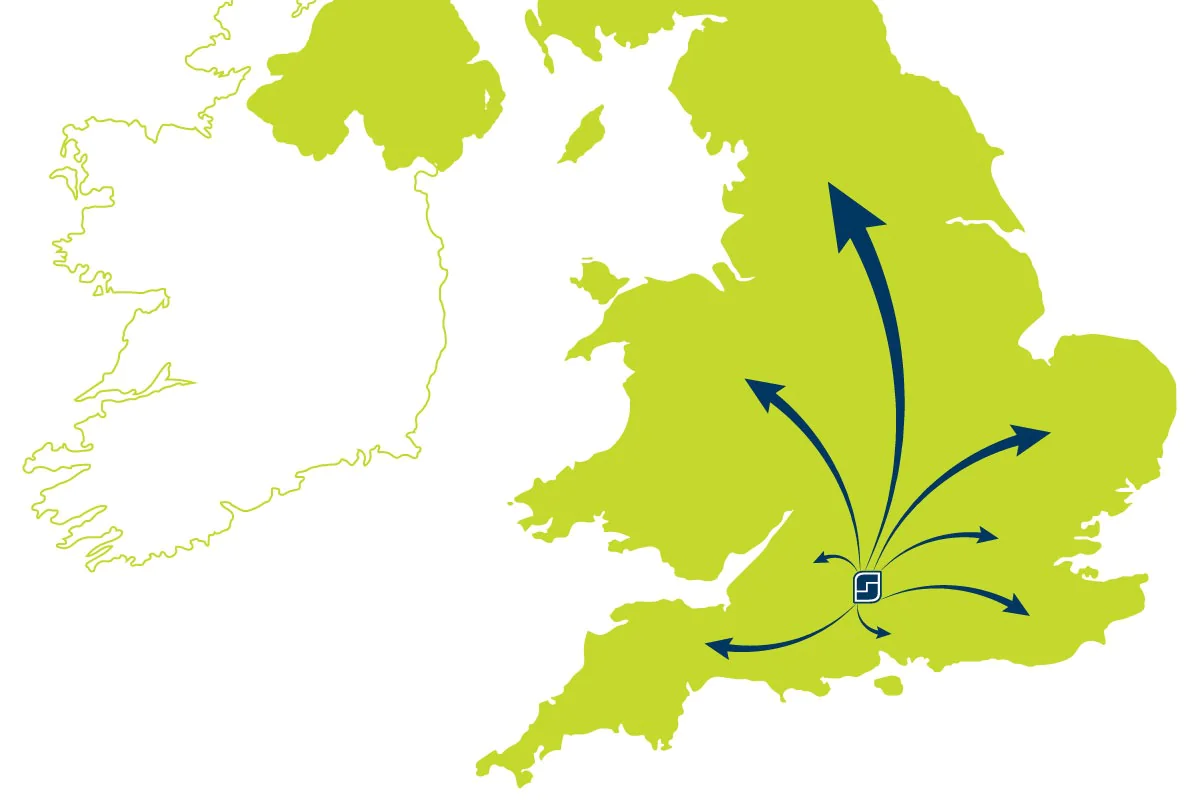 UK Delivery Map