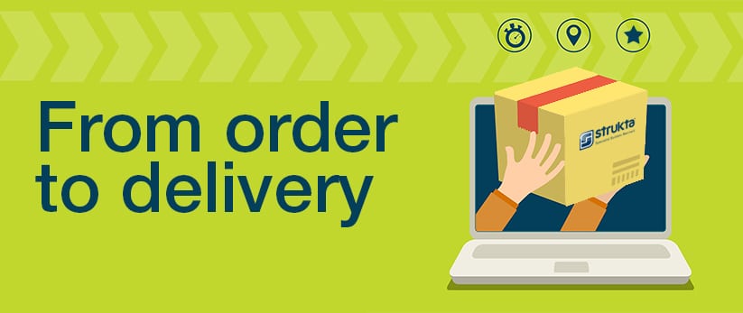 strukta from order to delivery
